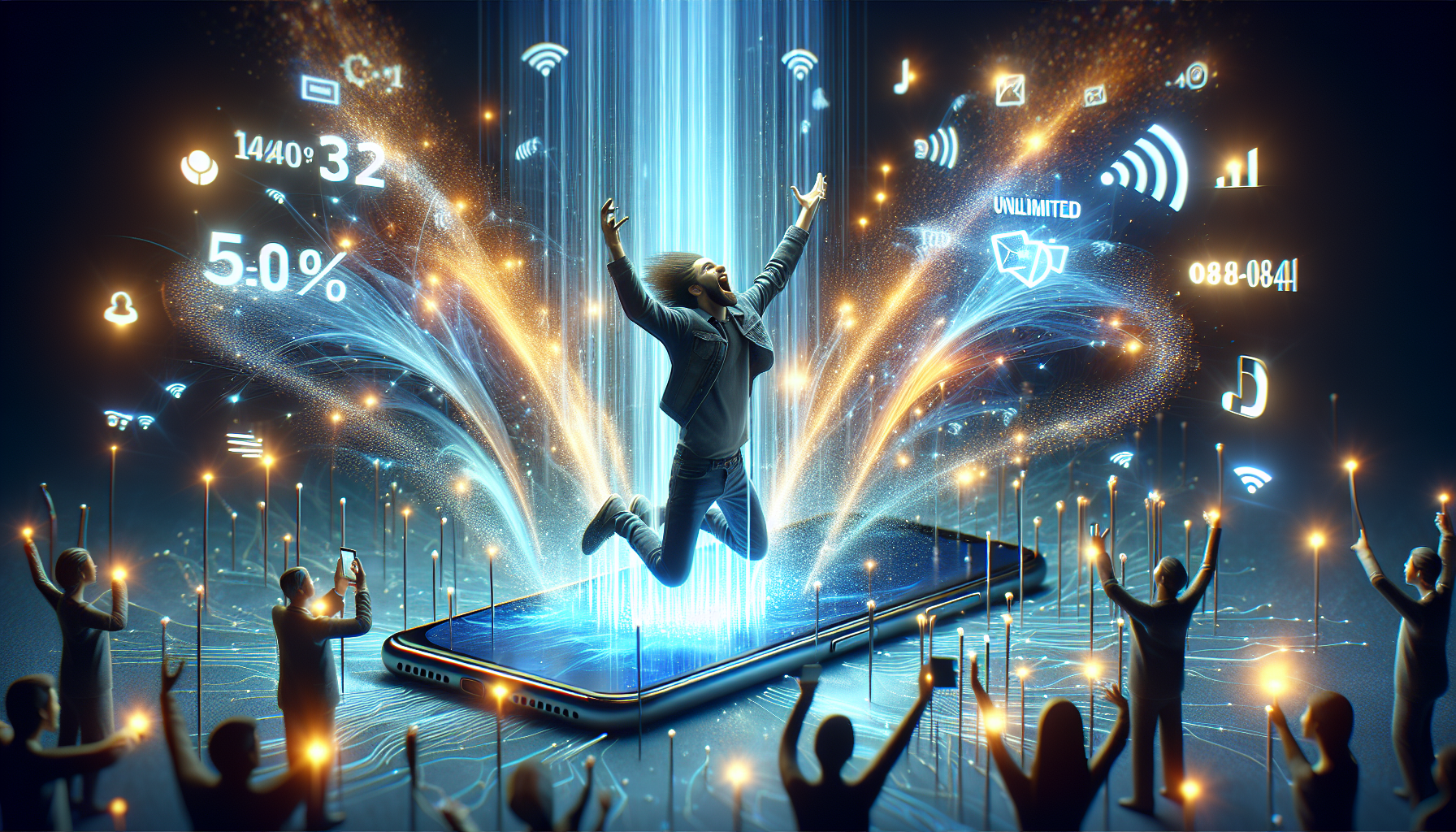 Nečekaný dar od Vodafone: Milion minut a neomezená data