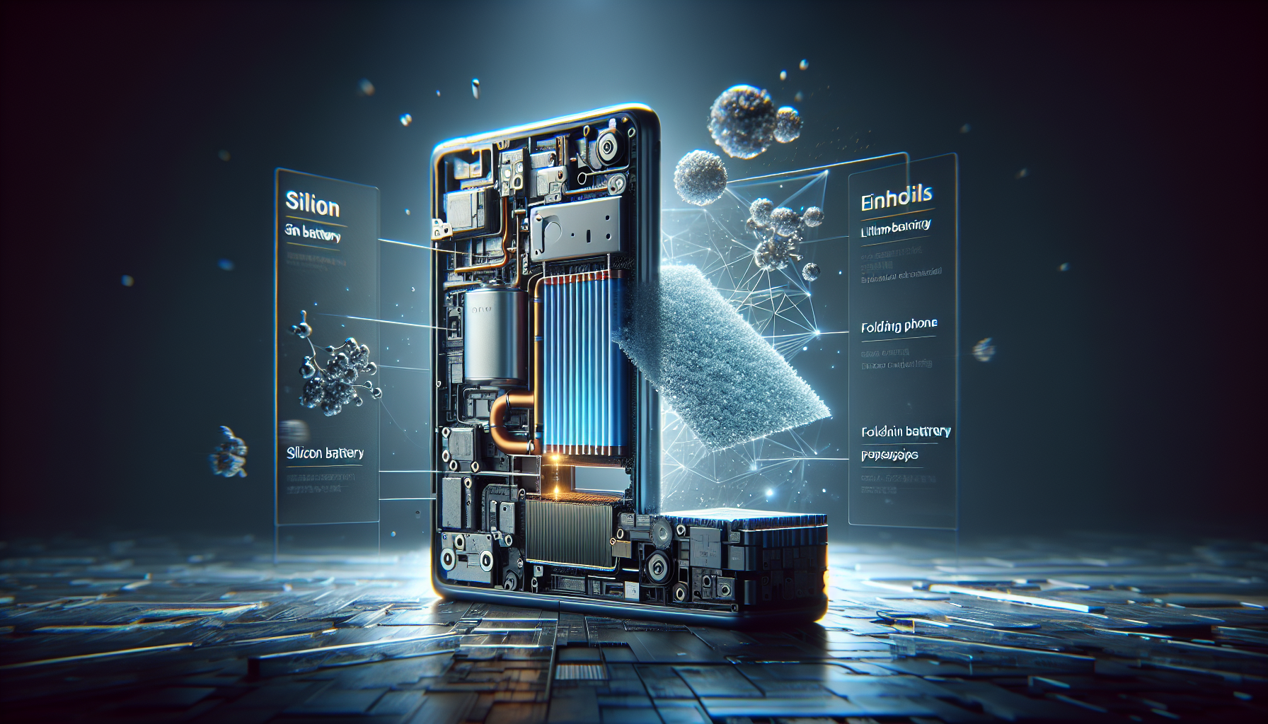 Honor představil revoluční křemíkovou baterii v Samsung skládačce