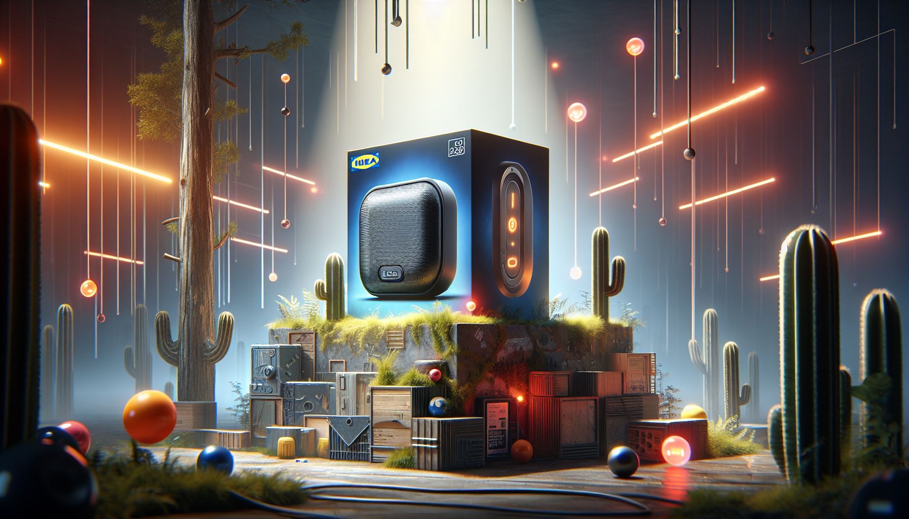 Ikea představuje nový levný Bluetooth reproduktor Kallsup