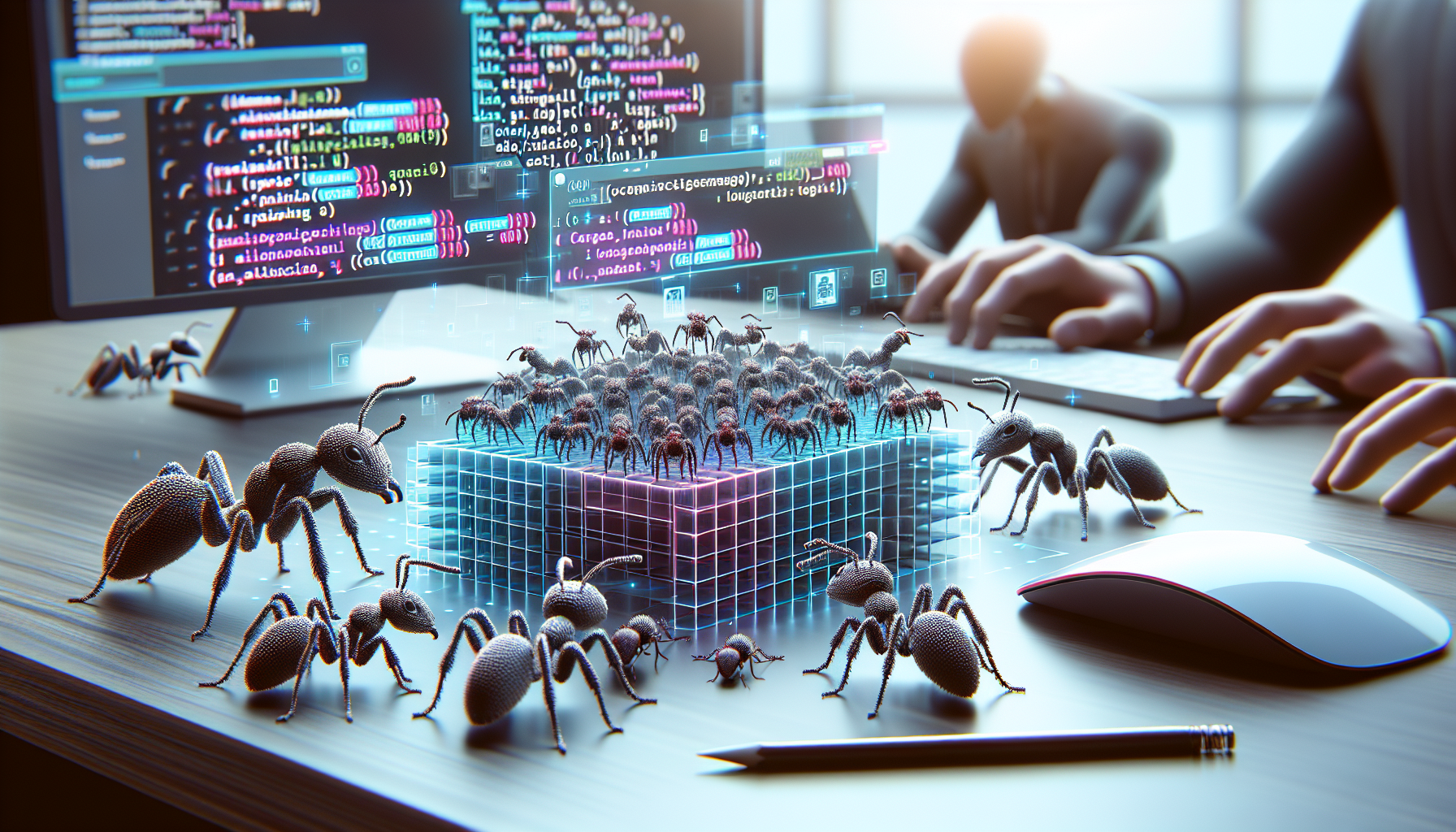 Kolonizace mravenci a věkové zákony: Dva pohledy na technologie