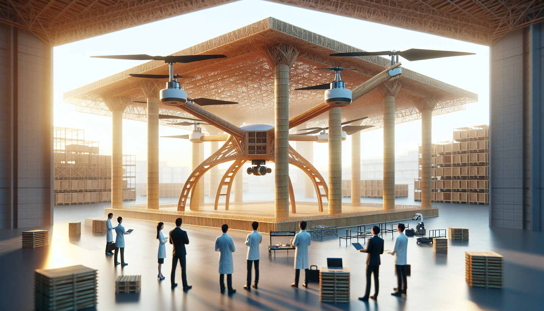 Čína představila revoluční dron z bambusových vláken: Ekonomicky a ekologicky přívětivá novinka